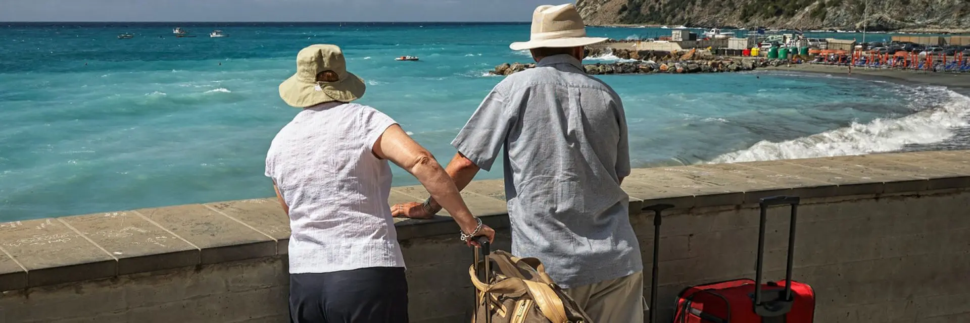 mala de viagem para a praia