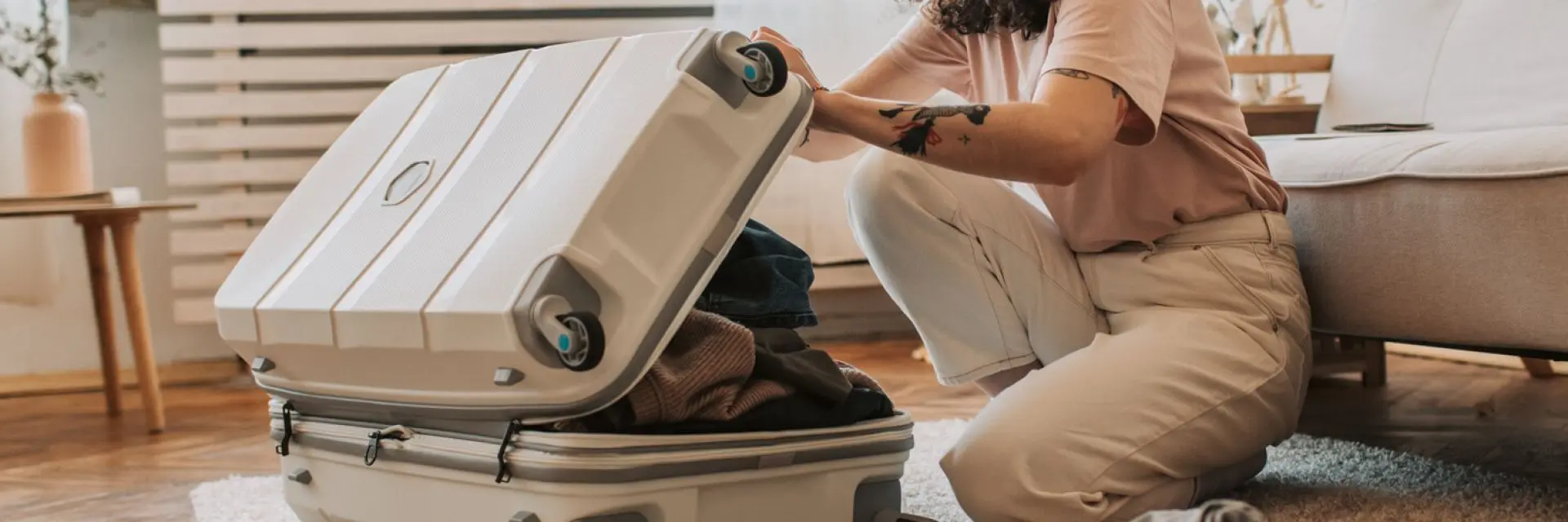 como lacrar a mala de viagem