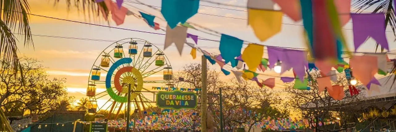 Quermesse da Vila na Costa do Sauípe é festa junina o ano todo