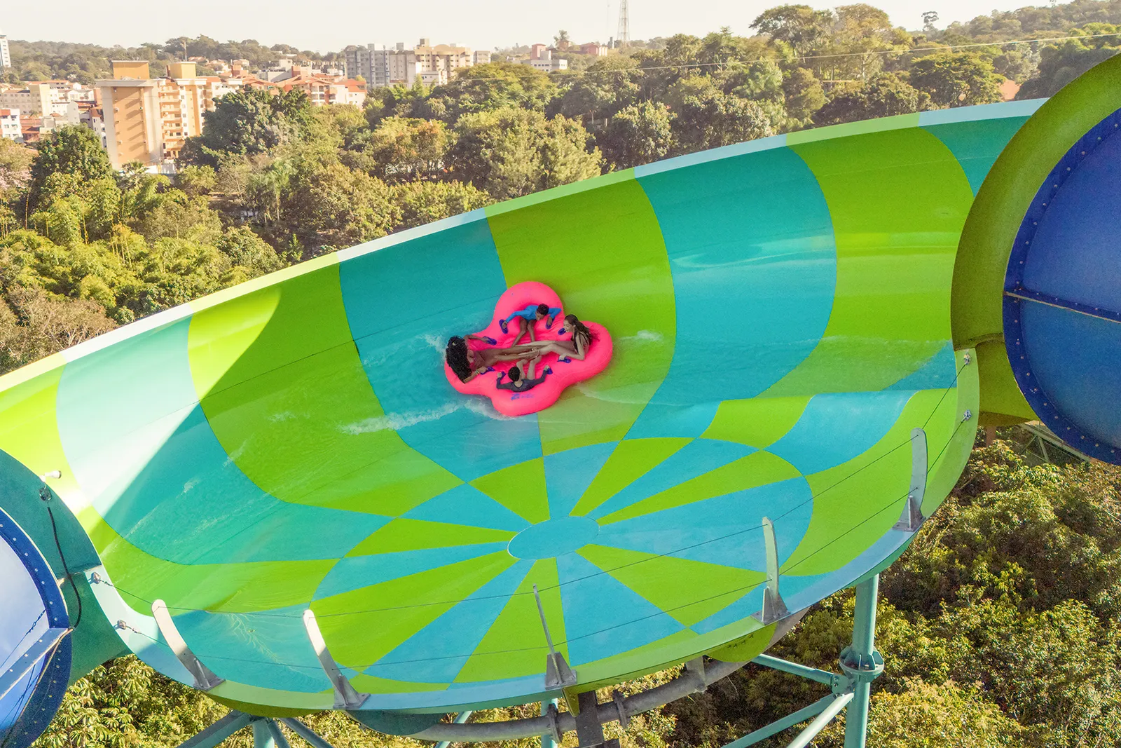 Toboágua do Hot Park
