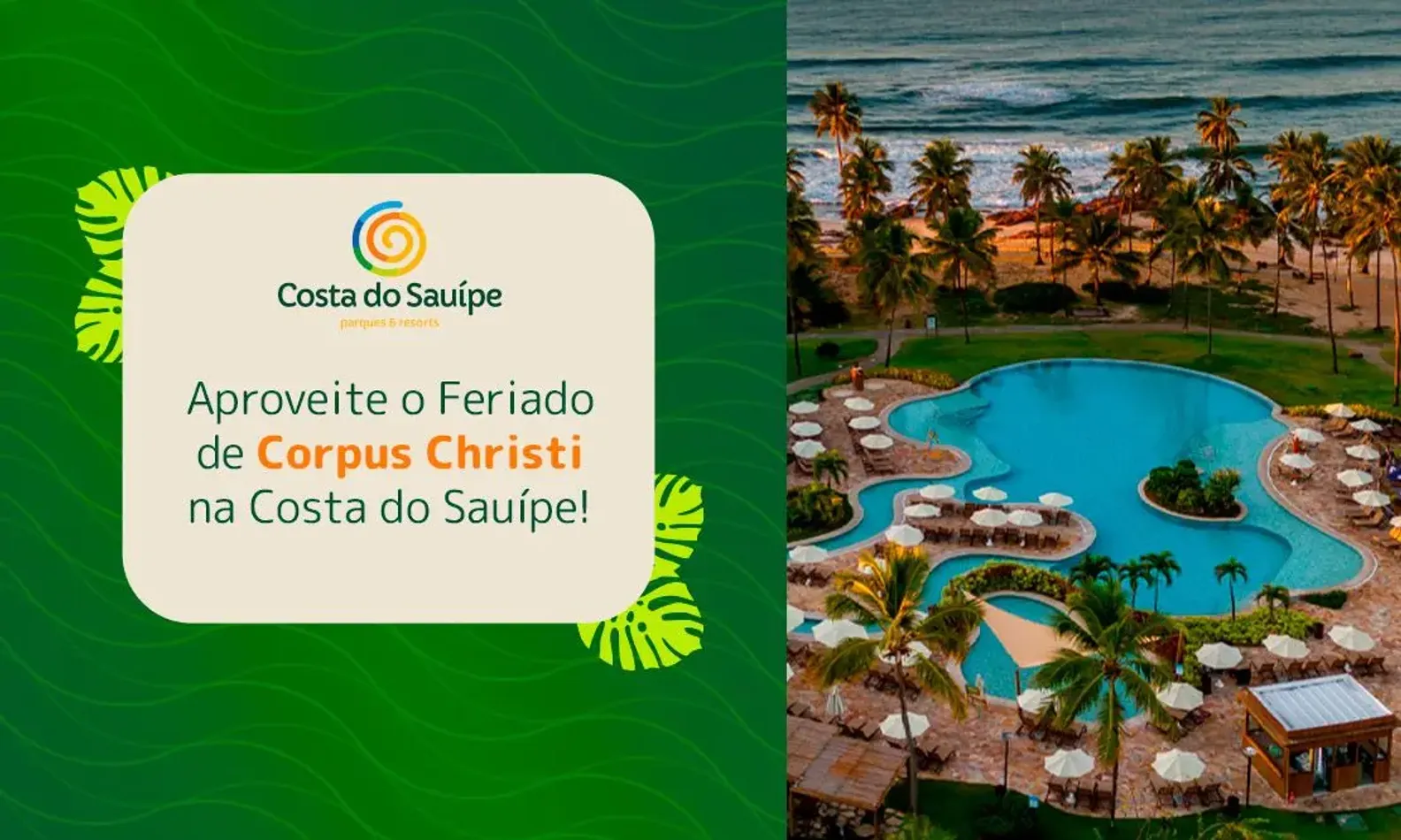 Feriado de Corpus Christi na Costa do Sauípe