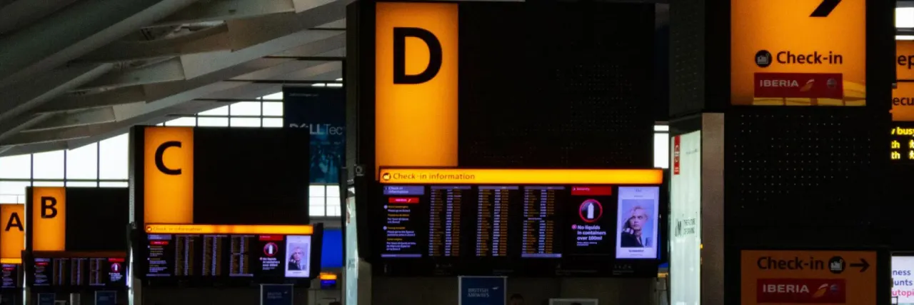 como fazer check-in